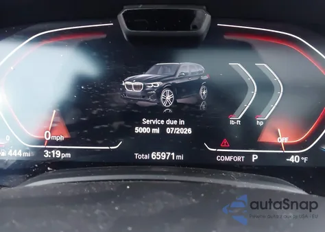 2021 BMW X5 xDrive40I из США, поврежденный, VIN 5UXCR6C0XM9F54828